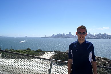 Paul Denton and San Francisco in the background