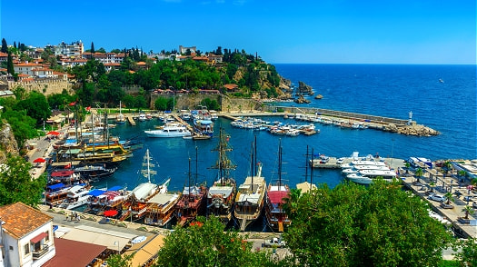 Antalya harbour