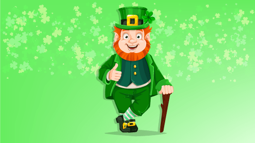 An Irish leprechaun