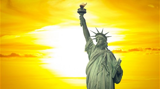 Statue Of Liberty at night