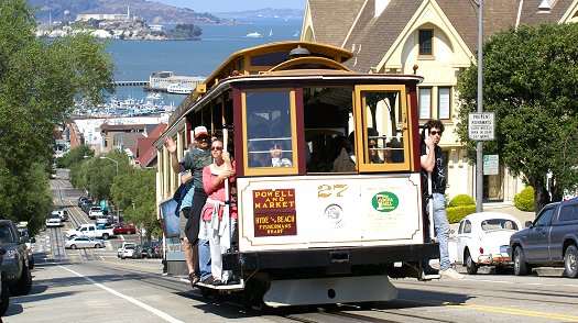 San Francisco cable car