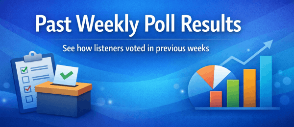 Weekly poll results archive