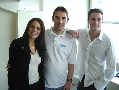 Susi Amy, Gary Lucy and Paul Denton