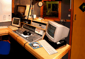 Yorkshire Coast Radio studio