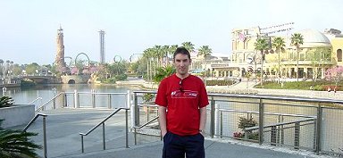 Paul Denton outside Universal