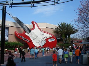 rock and rollercoaster at Disney Hollywood Studios Florida