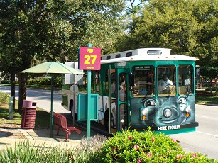 I-Ride Trolley on International Drive