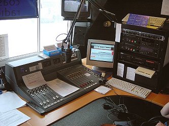Yorkshire Coast Radio studio